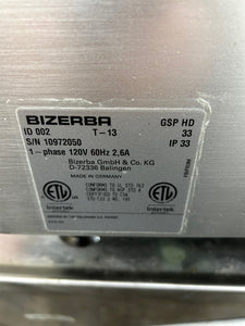 Bizerba GSPHD 2013 Automatic Deli Slicer Refurbished