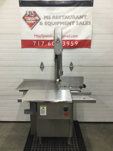 Biro 3334SS Meat Band Saw Fully 3hp, 3ph 16” Wheel Refurbished & Working!