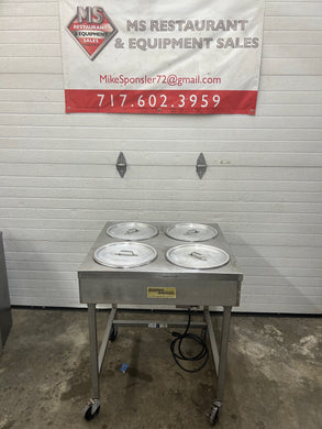 Belshaw H&I- 4 Donut Icer Table 240v Bowls/Lids Refurbished