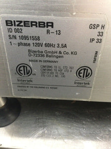 Bizerba GSPH 2013 Manual Deli Slicer Refurbished Tested Working Great!
