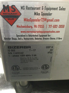 Bizerba GSPH 2018 Manual Deli Slicer Refurbished and Tested