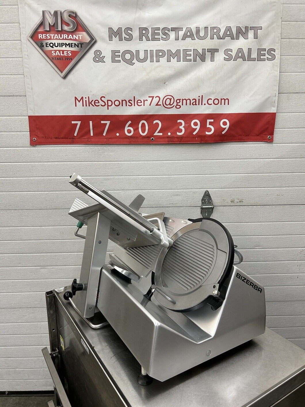 Bizerba GSPH 2018 Manual Deli Slicer Fully Refurbished And Tested