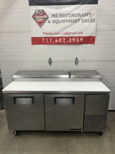 Load image into Gallery viewer, True TPP-67 Pizza Prep Table For 9 Pans 2 Door Fully Refurbished