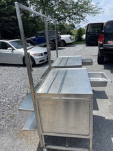 Load image into Gallery viewer, Winholt Enclosed Stainless Steel Sample Demo Table Refurbished!