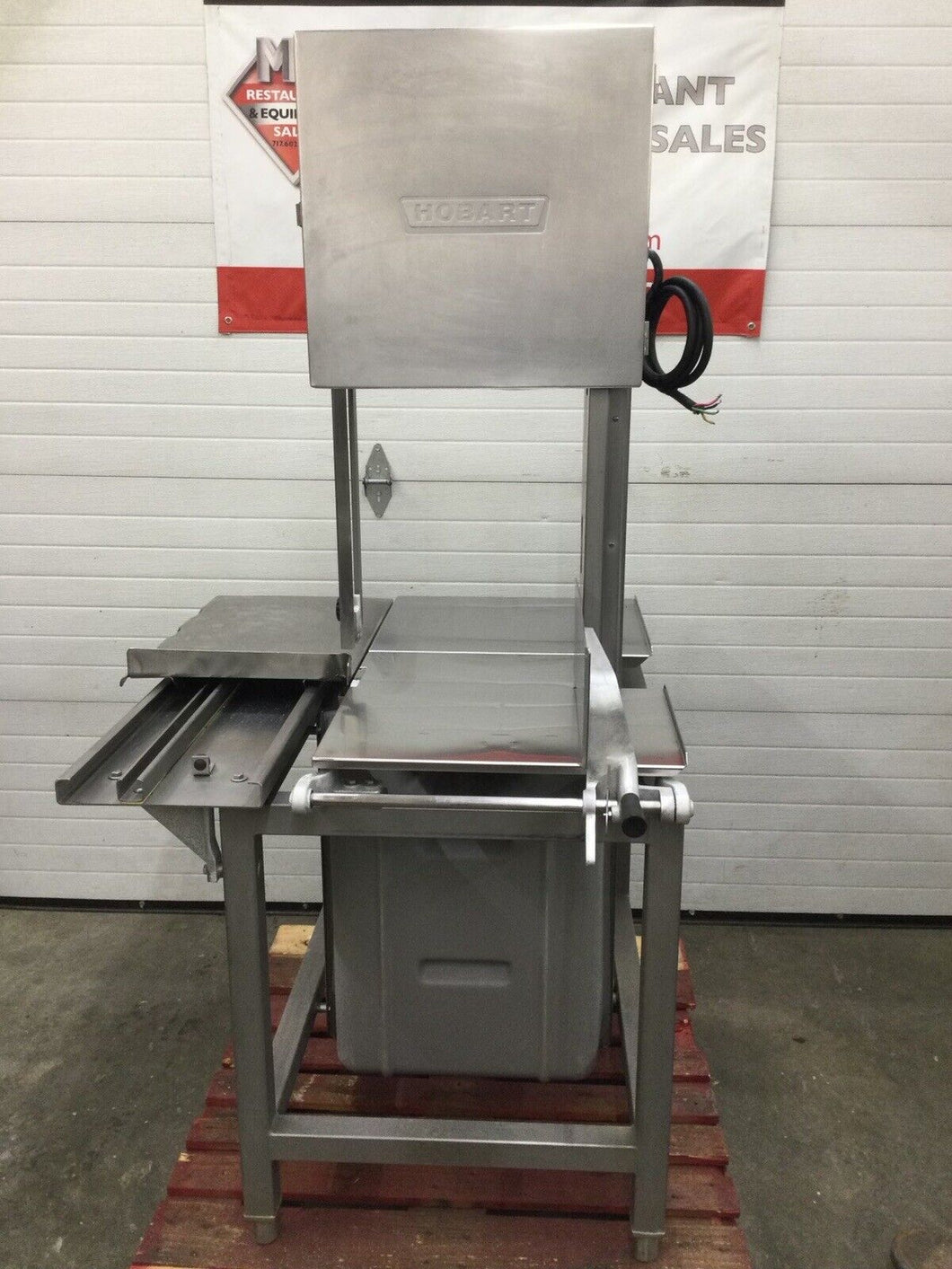 Hobart 6801 142” Meat Band Saw 3ph/3HP 200-230v Refurbished!