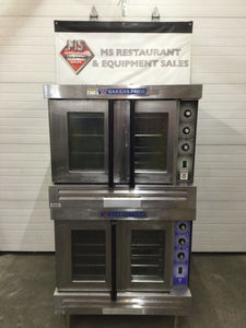 Bakers Pride BCO-G1 Double Stack Convection Oven Natural Gas Refurbished