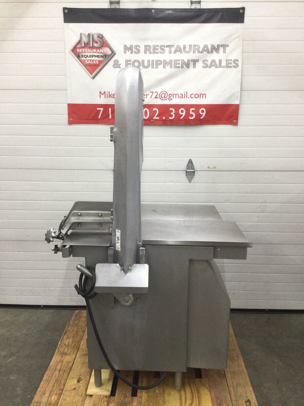 Biro 3334SS Meat Band Saw Fully 3hp, 3ph 16” Wheel Refurbished & Working!