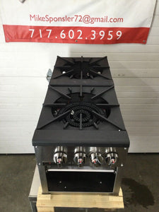 MIGALI 2 Burner stock pot stove