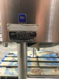 Cleveland KDL40T 40 Gal. Steam Kettle Manual Tilt 2/3 Jacket Direct Steam