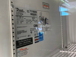 True GDM-49 - Swing Glass Door Merchandiser Cooler- 2 Door - 49 Cu. Ft. - 54-1/8"W