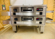 Load image into Gallery viewer, Middleby Marshall PS570G Double Stack Conveyor Pizza Ovens Tested / Working!