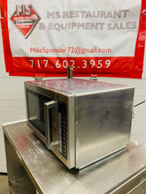 Load image into Gallery viewer, Amana RCS10TS 1000w Commercial Microwave w/ Touch Pad, 120v TESTED &amp; WORKING!