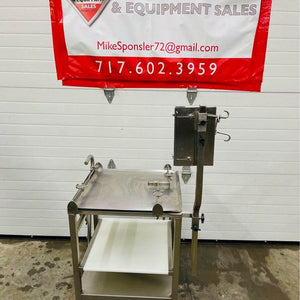 Face To Face Slicer Deli Buddy Mobile Stainless Cart