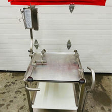 Load image into Gallery viewer, Face To Face Slicer Deli Buddy Mobile Stainless Cart