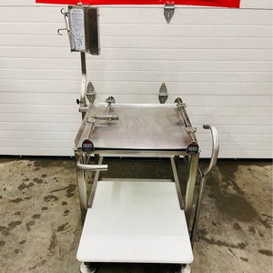 Face To Face Slicer Deli Buddy Mobile Stainless Cart