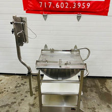 Load image into Gallery viewer, Face To Face Slicer Deli Buddy Mobile Stainless Cart Good Condition