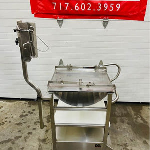 Face To Face Slicer Deli Buddy Mobile Stainless Cart Good Condition