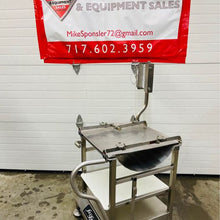 Load image into Gallery viewer, Face To Face Slicer Deli Buddy Mobile Stainless Cart Good Condition