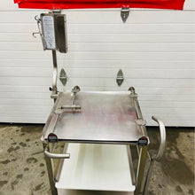 Load image into Gallery viewer, Face To Face Slicer Deli Buddy Mobile Stainless Cart Good Condition