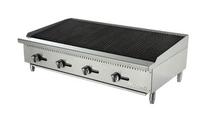 Migali C-CR48 48″ Wide Char-Rock Broiler - 140,000 BTU