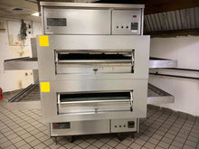 Load image into Gallery viewer, Middleby Marshall PS360 32&quot; Double Deck Gas Conveyor Pizza Oven