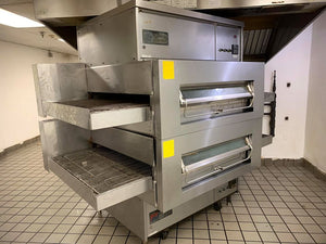 Middleby Marshall PS360 32" Double Deck Gas Conveyor Pizza Oven