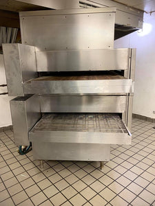 Middleby Marshall PS360 32" Double Deck Gas Conveyor Pizza Oven