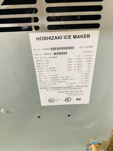 Hoshizaki DCM-500BAH-OS OPTI-SERVE ICE MACHINE WATER & ICE DISPENSER