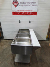 Load image into Gallery viewer, ServIt EST-4WS Four Pan Sealed Well Electric Steam Table w/Undershelf 120v Works