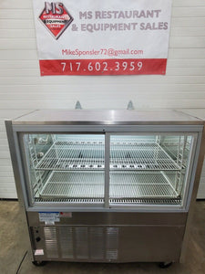 Beverage Air CDR4-1 Stainless Curved Glass Ref. Deli Case 49” Working!