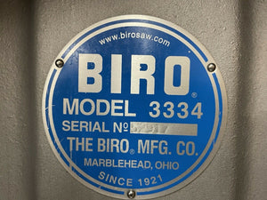 Biro 3334SS-4003 Meat Saw Fully Refurbished Tested & Working!