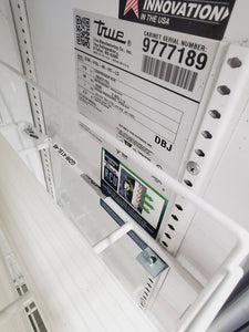 True 2019 GDM-41SL-48-HC-LD 46” 2 Door Ref. Merchandiser Tested and Working!