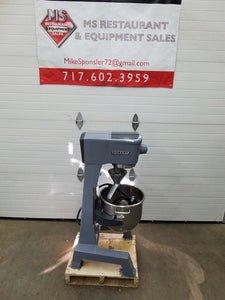 Hobart D 300, 30 Qt Mixer w/ Dough Hook 3ph 208v Refurbished Tested Working!