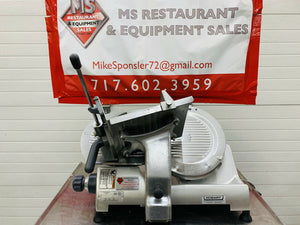 Hobart 2812 Manual Deli Slicer Tested Working!