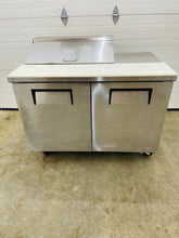 Load image into Gallery viewer, True TSSU-48-8 Sandwich/Salad Prep Table 8 Pans 2 Door Tested Working!