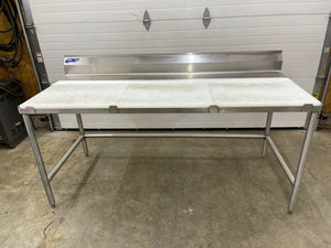 Universal Poly Work Top Butcher Table