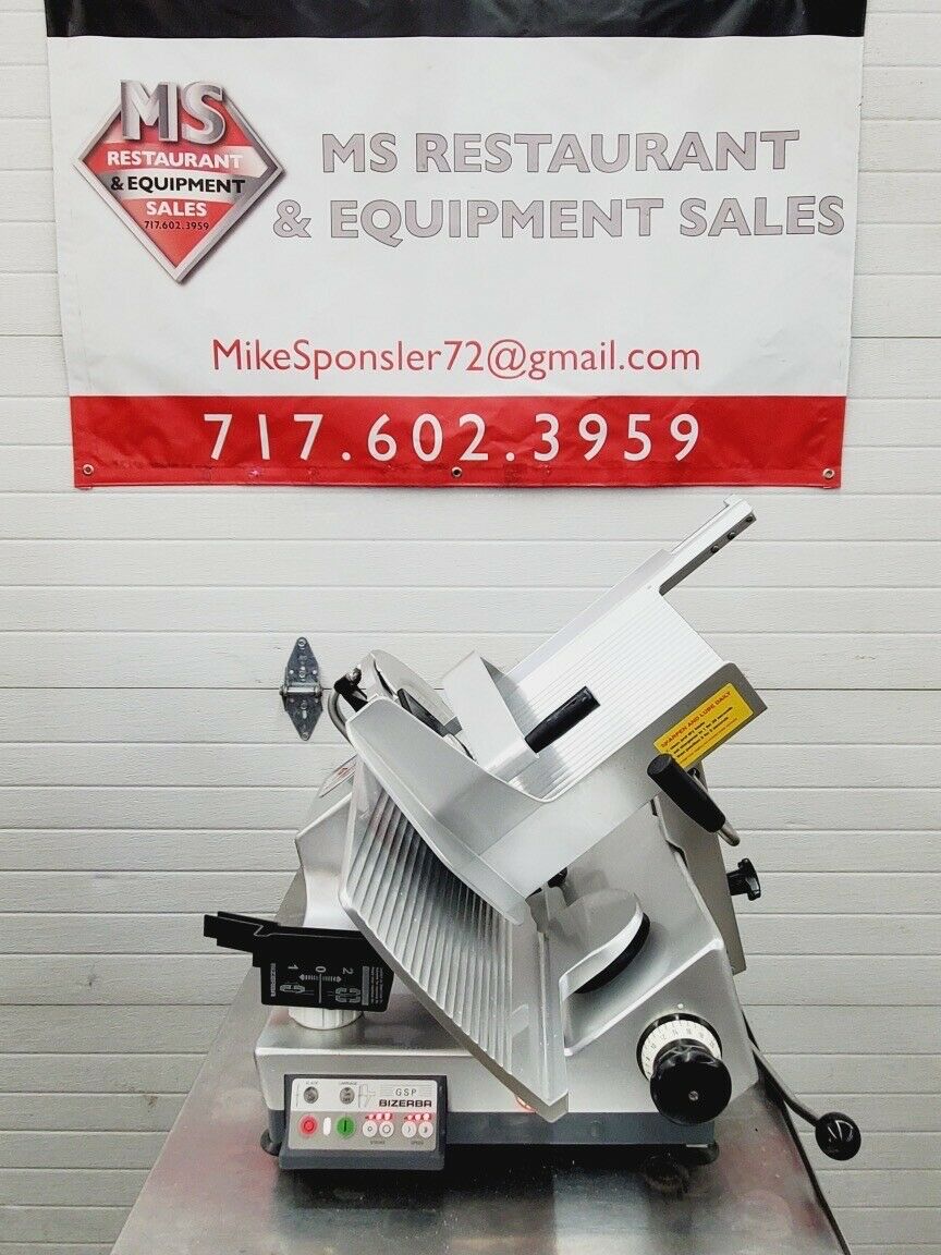 Bizerba GSPHD Automatic Deli Slicer Refurbished Tested Works