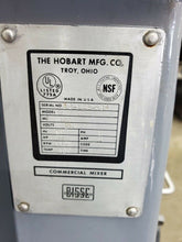 Load image into Gallery viewer, Hobart D 300, 30 Qt Mixer w/ Dough Hook 3ph 208v Refurbished Tested Working!