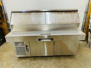 Randell PH72E3 72” Sandwich Subs Deli Pizza Refrigerated Prep Make Table!