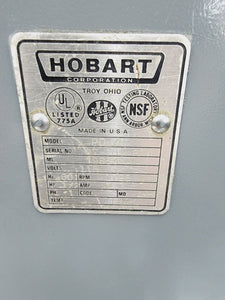 Hobart PD-70 1/2 HP Power Drive Head Unit Grinder, Hopper, Grind Plate, Knife