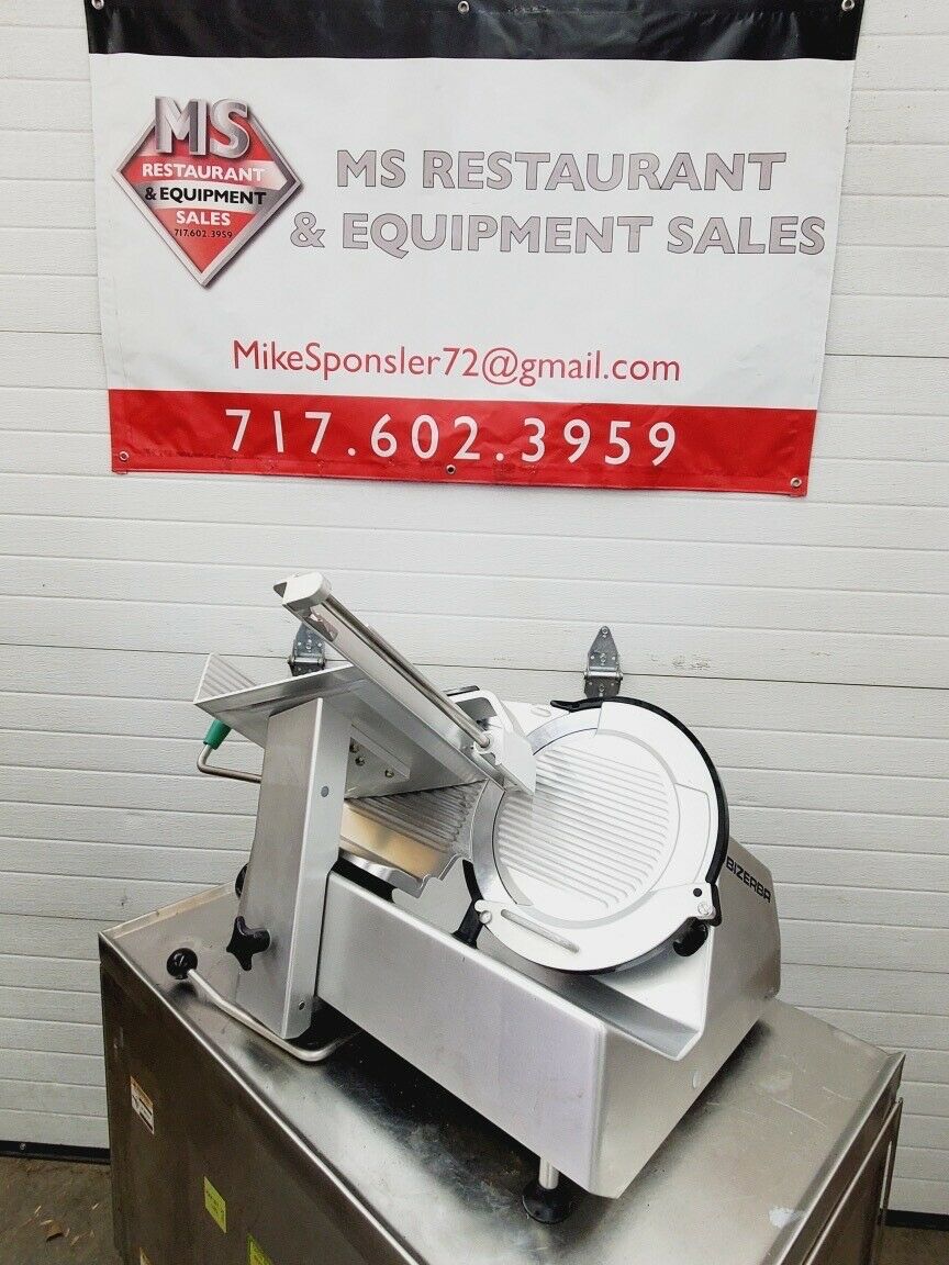 Bizerba 2017 GSP Manual Deli Slicer Fully Refurbished Tested Working!