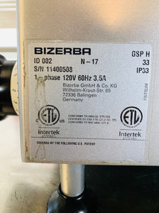Bizerba GSP H Manual Deli Slicer Fully Refurbished!