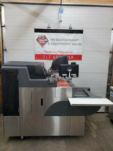 Hobart AWS 1LR Automatic Meat Wrapping W/ Side Pre Wrap Prep Table Refurbished!