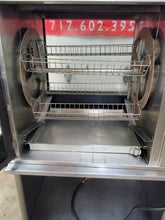 Load image into Gallery viewer, Henny Penny SCR-8 Countertop w/ Stand and Baskets Rotisserie Oven Working!