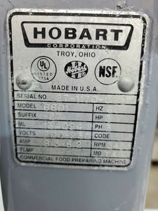 Hobart 6801 142” Meat Band Saw 3ph/3HP 200-230v Refurbished Tested Working!