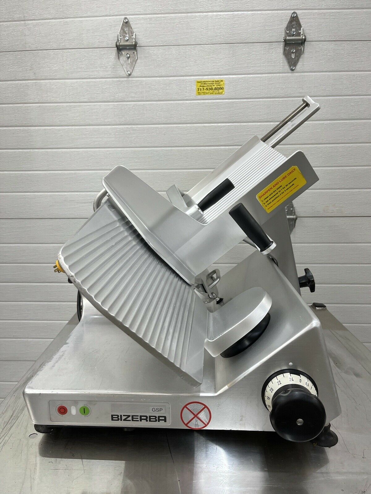 USED] Bizerba GSE12 12 Manual Gravity Feed Meat and Cheese Slicer –  MEDITERRANEAN RESTAURANT EQUIPMENT