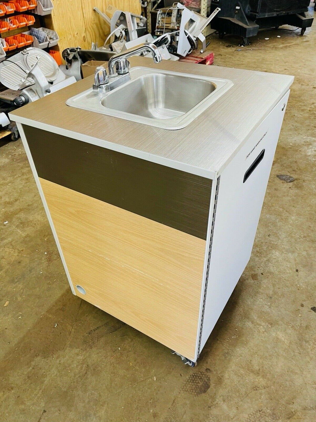 Portable Hand Sink Tested & Working