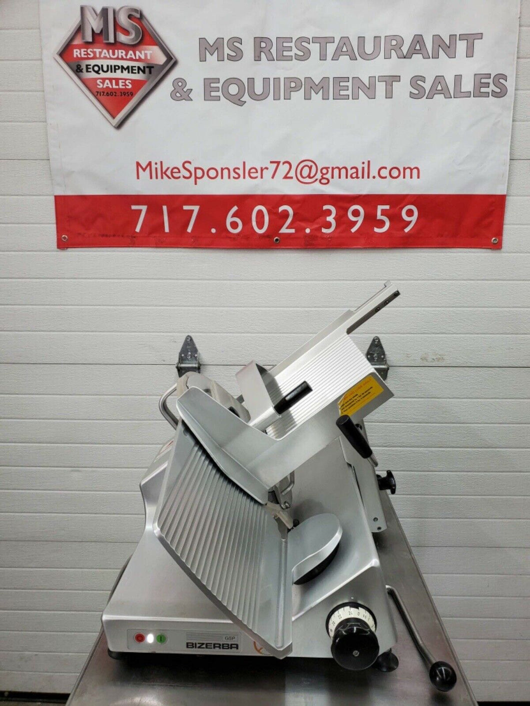 Bizerba GSP H 2012 Deli Slicer Fully Refurbished!