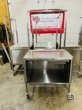 Load image into Gallery viewer, Winholt Enclosed Stainless Steel Sample Demo Table Tested &amp; Working