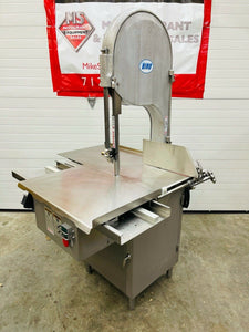 BIRO 3334SS-4003 Meat Band Saw. Fully Refurbished Tested & Working!